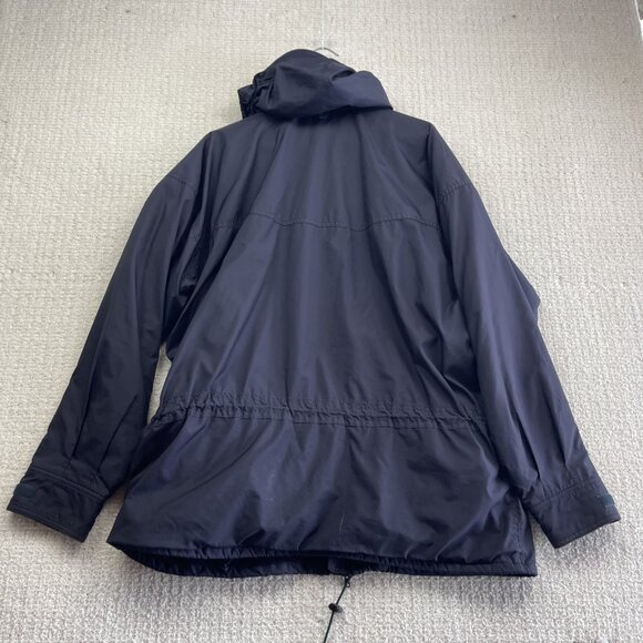 VTG Chlorophylle H. Tech Polartec Full Zip Jacket Fleece Dark Blue Men Sz Large - Picture 15 of 16